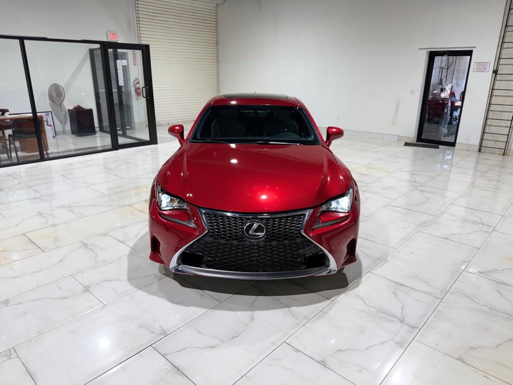 Red 2017 Lexus RC Coupe Rear-Wheel Drive Automatic