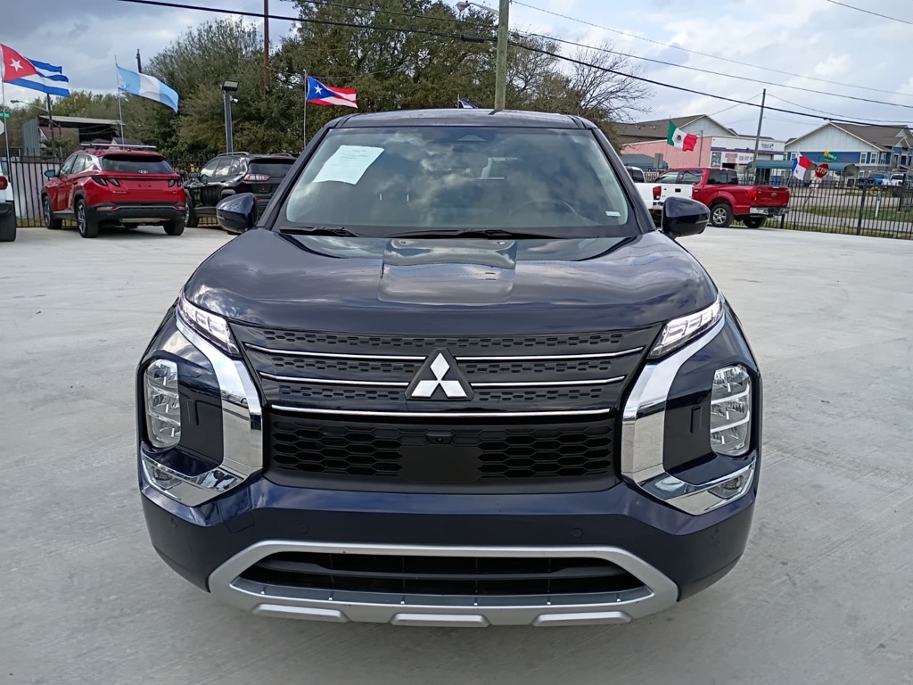Blue 2024 Mitsubishi Outlander SE S-AWC SUV / Crossover All-Wheel Drive Continuously Variable Transmission