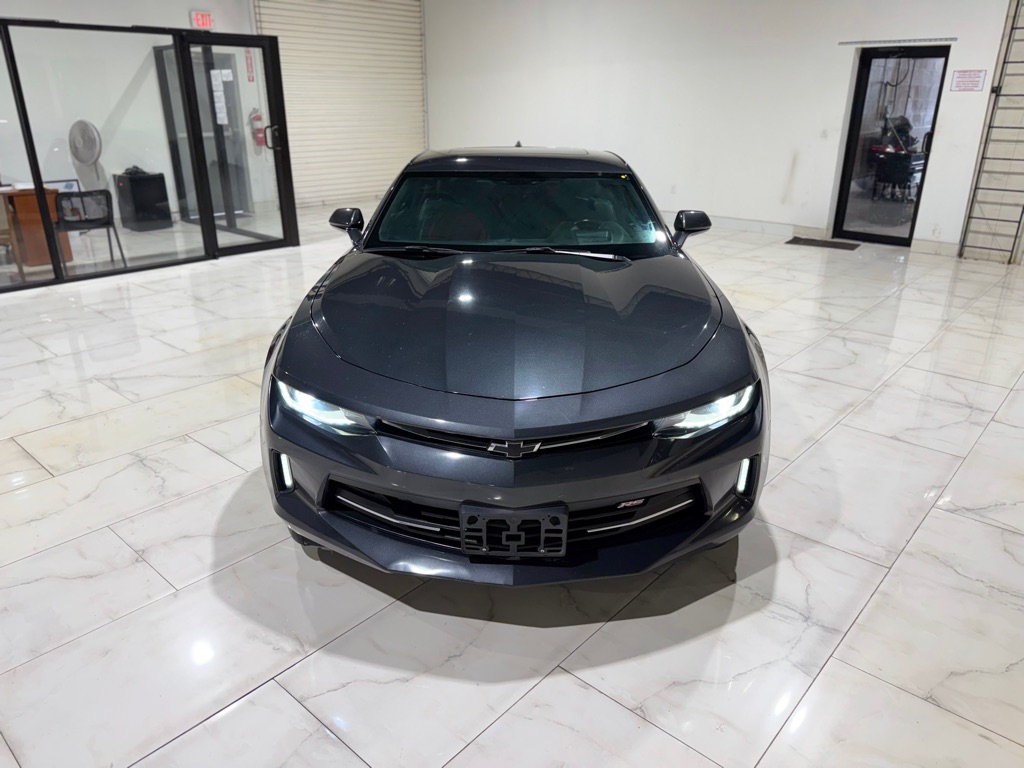 Gray 2018 Chevrolet Camaro Coupe Rear-Wheel Drive Automatic