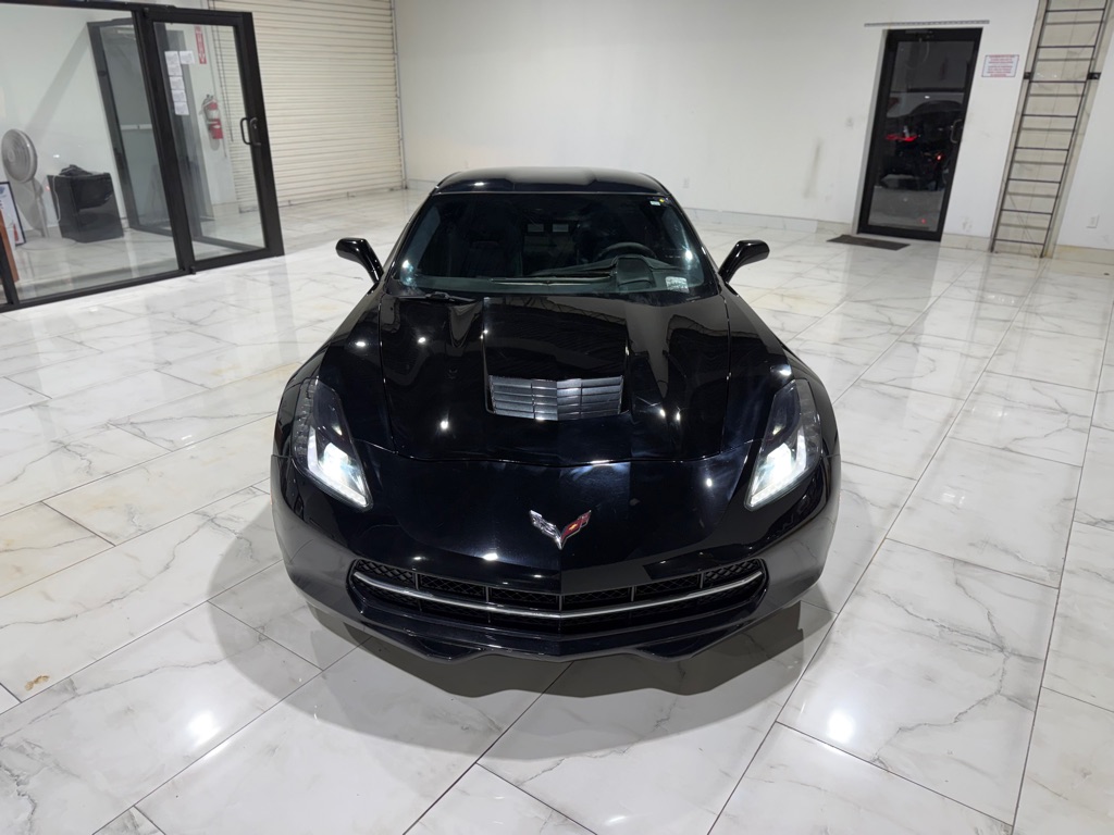 Black 2015 Chevrolet Corvette Coupe Rear-Wheel Drive Automatic