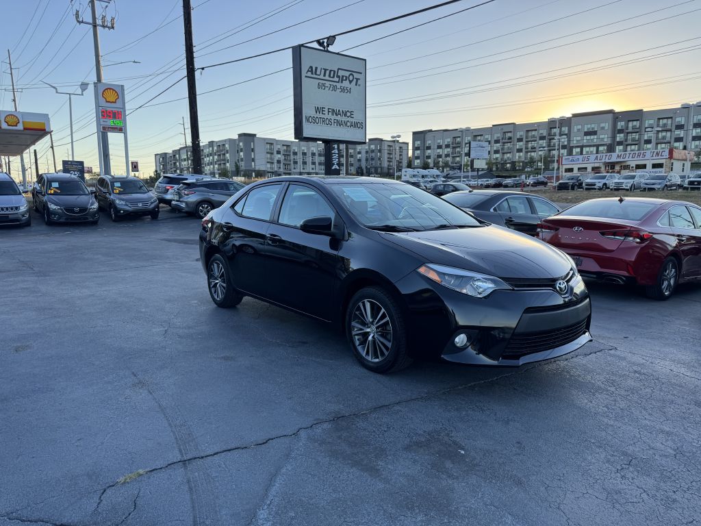 2016 TOYOTA COROLLA