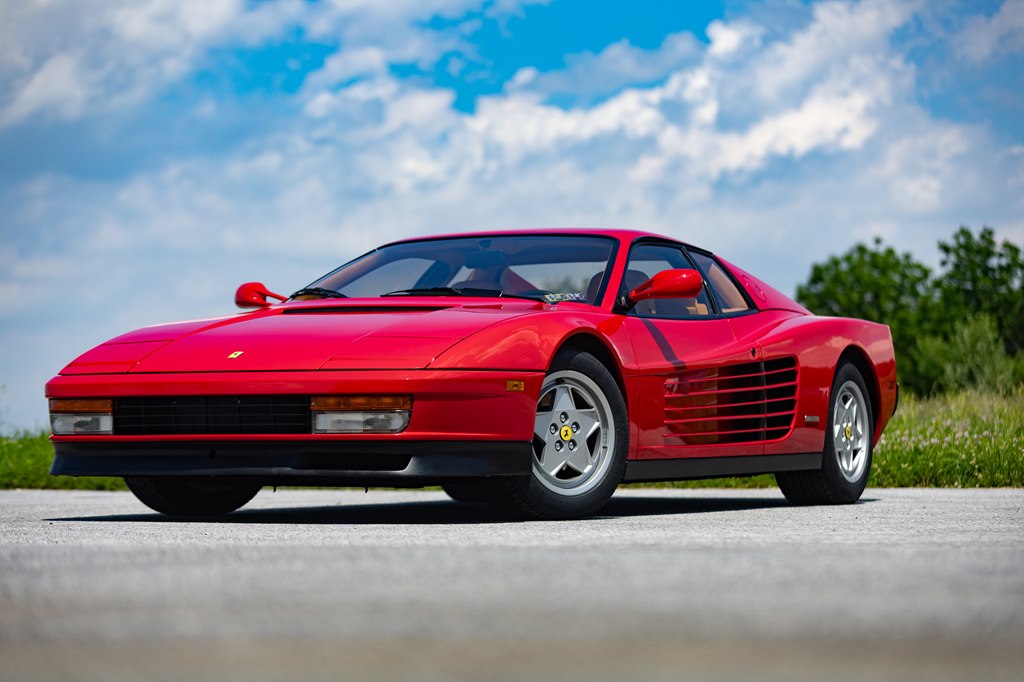 Rosso Corsa 1991 Ferrari Testarossa Coupe Automatic