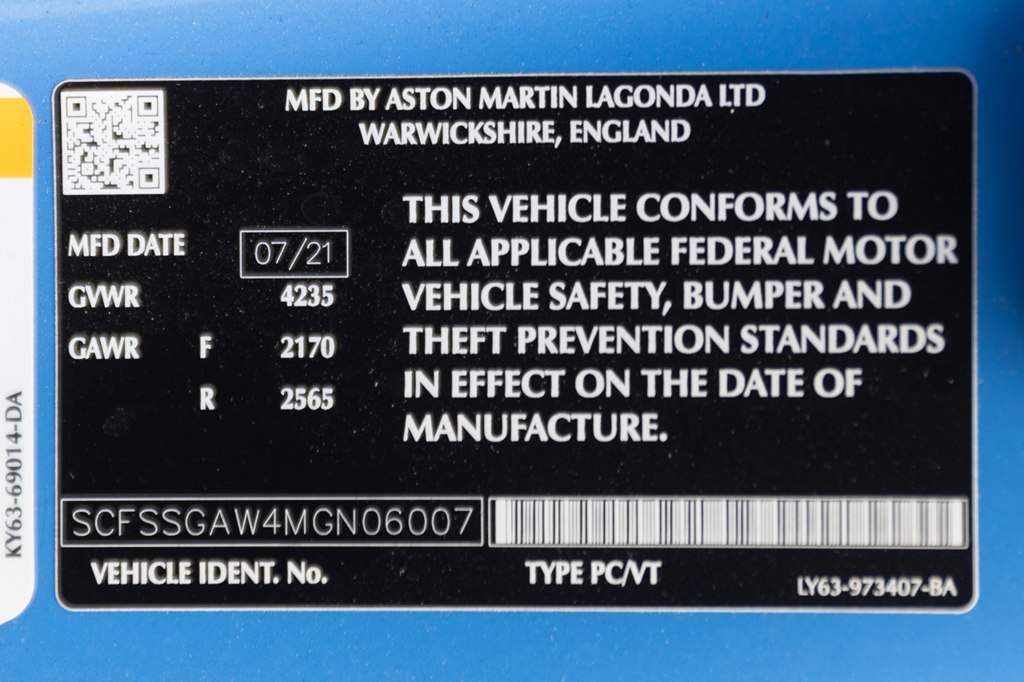 Photo 68 of this ASTON MARTIN VANTAGE