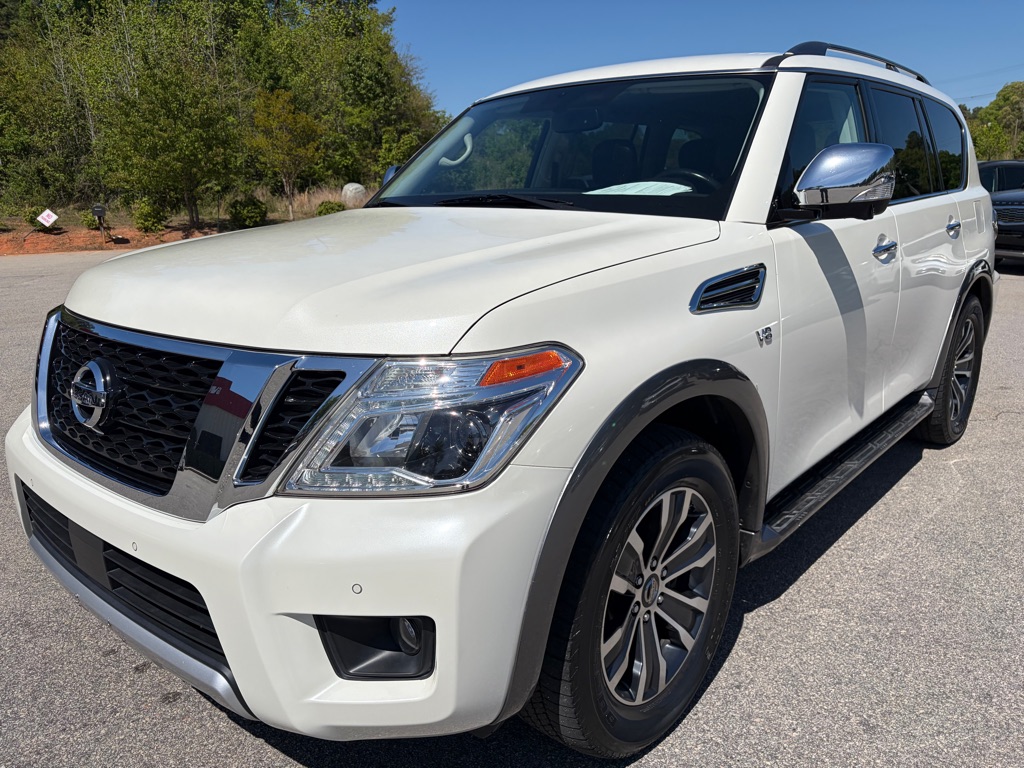 White 2018 Nissan Armada SV SUV / Crossover 4X2 Automatic