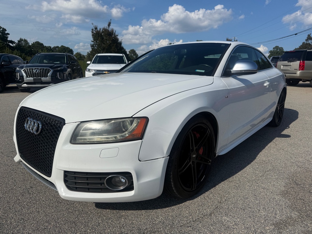 White 2008 Audi S5 Coupe All-Wheel Drive Automatic