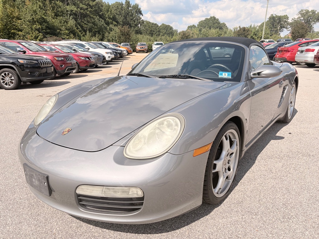 Gray 2005 Porsche Boxster Convertible Rear-Wheel Drive Automatic