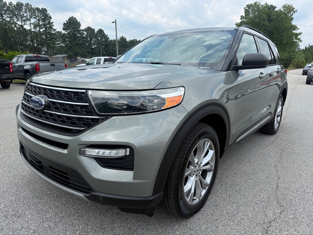 Teal 2020 Ford Explorer SUV / Crossover All-Wheel Drive Automatic