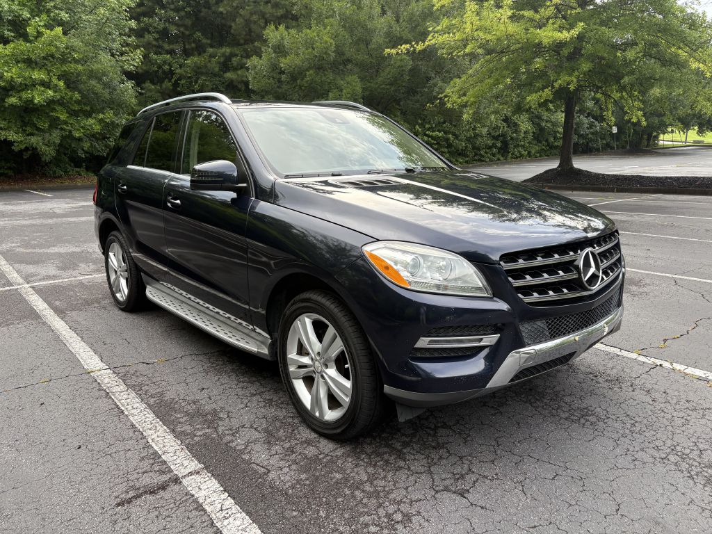 Blue 2014 Mercedes-Benz M-Class SUV / Crossover All-Wheel Drive Automatic