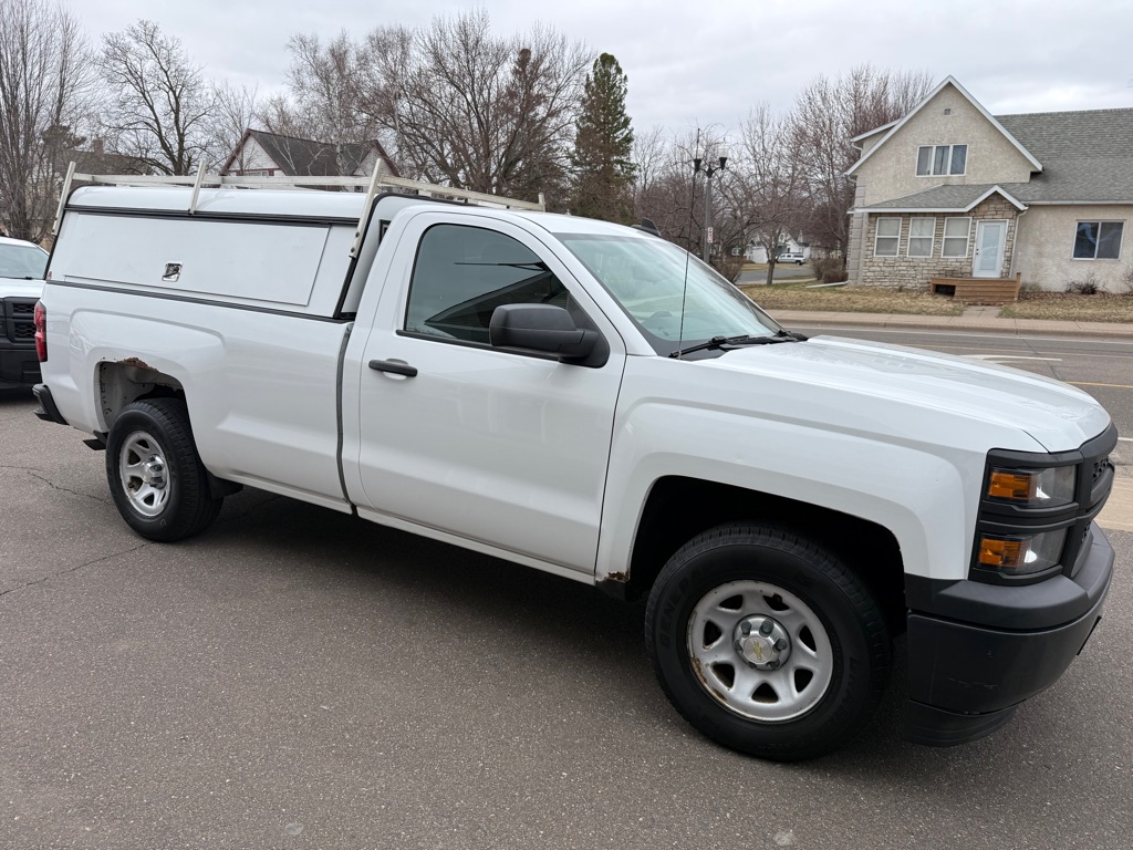 White 2015 Chevrolet Silverado 1500 Work Truck RWD Pickup Truck 4X2 Automatic