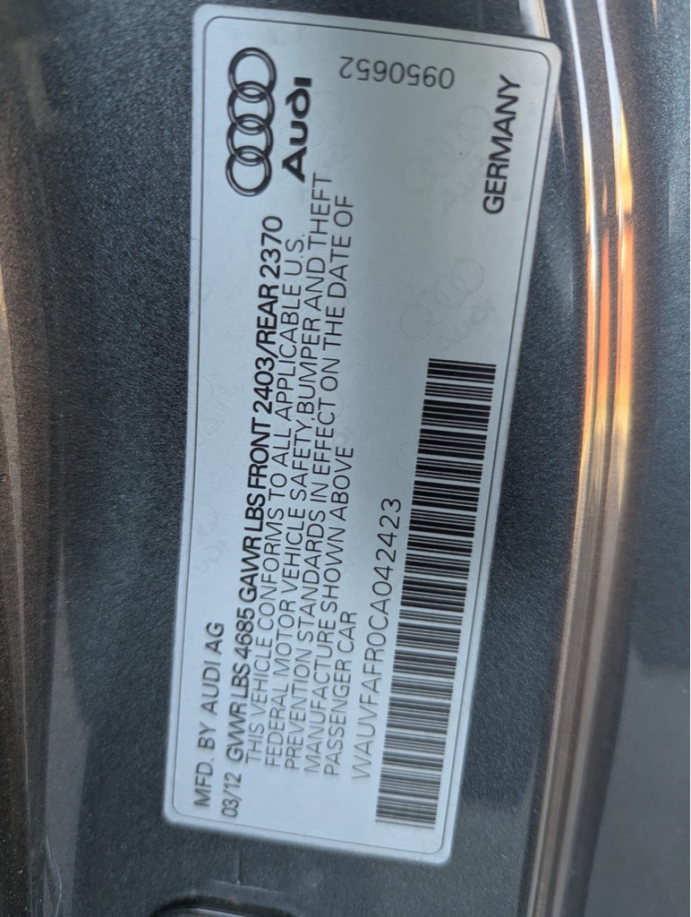 Photo 19 of this AUDI A5