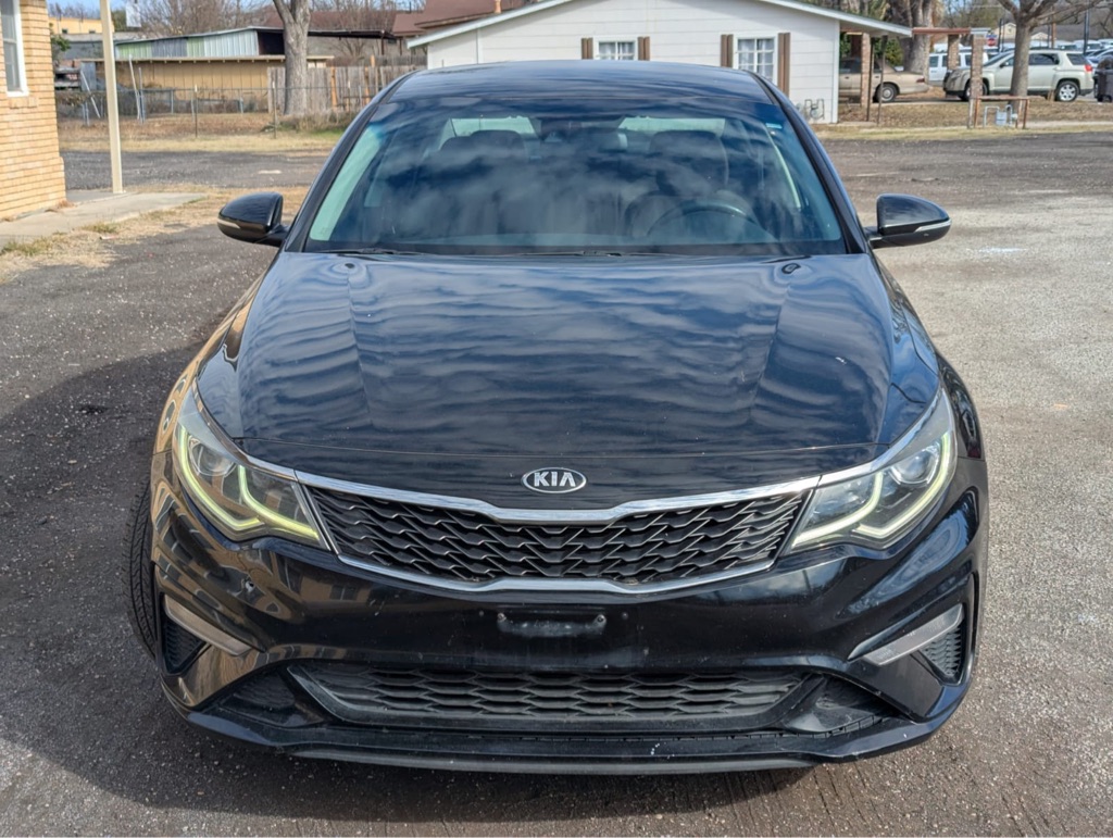 Black 2019 Kia Optima Sedan Front-Wheel Drive Automatic