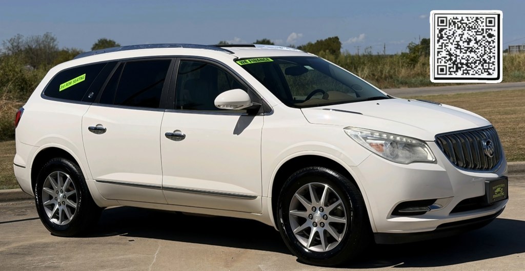White 2015 Buick Enclave SUV / Crossover Front-Wheel Drive Automatic