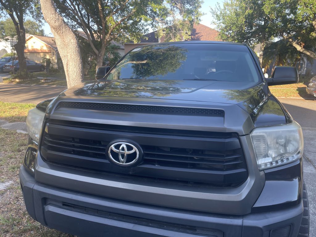 Black 2016 Toyota Tundra SR Double Cab 4.6L Pickup Truck 4X2 Automatic