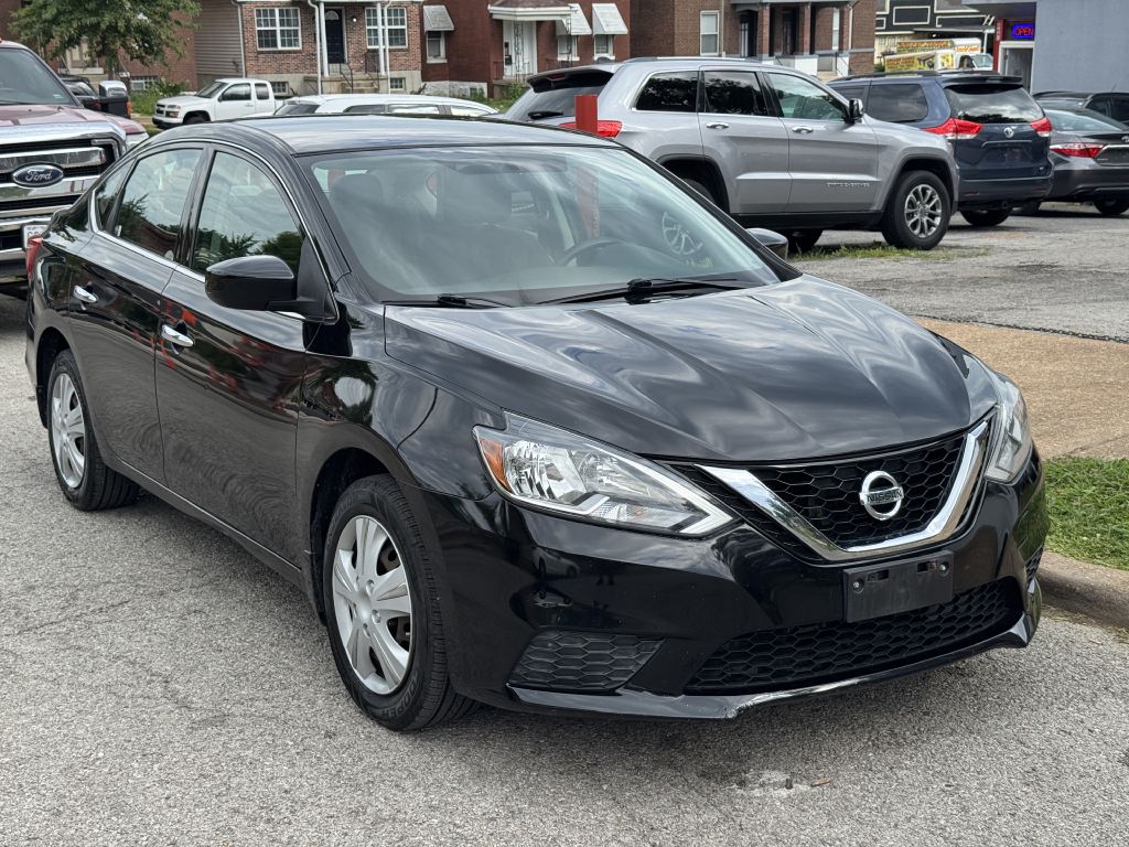 Black 2017 Nissan Sentra Sedan Front-Wheel Drive Automatic