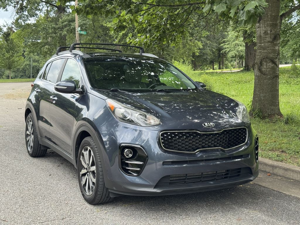 Blue 2017 Kia Sportage SUV / Crossover Front-Wheel Drive Automatic