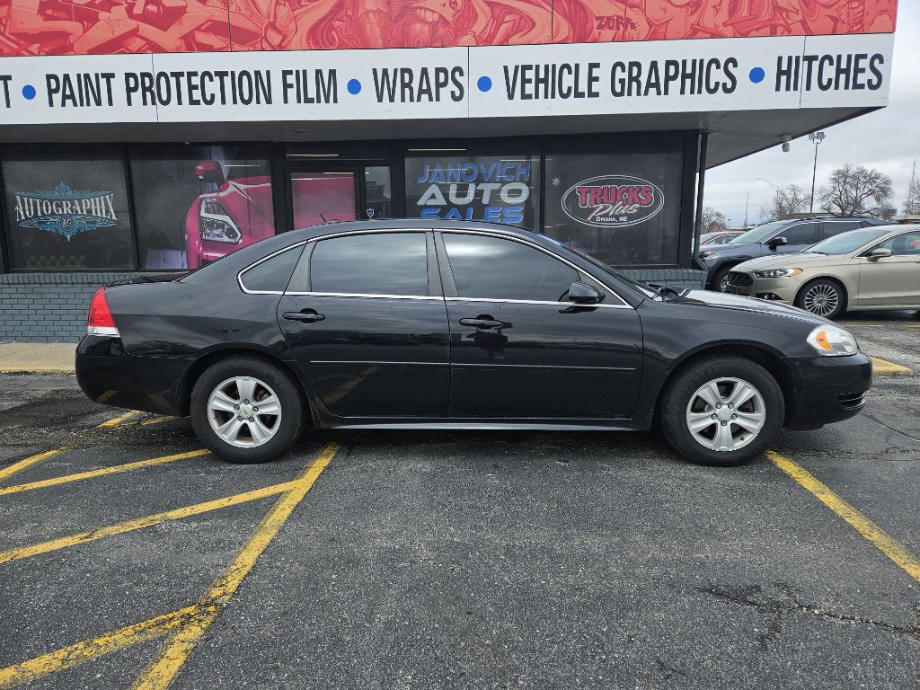 Black 2016 Chevrolet Impala Limited LS FWD Sedan Front-Wheel Drive Automatic