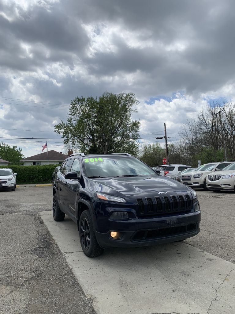 Blue 2014 Jeep Cherokee Latitude 4WD SUV / Crossover Four-Wheel Drive Automatic