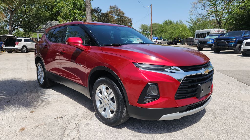 Red 2022 Chevrolet Blazer SUV / Crossover Front-Wheel Drive Automatic