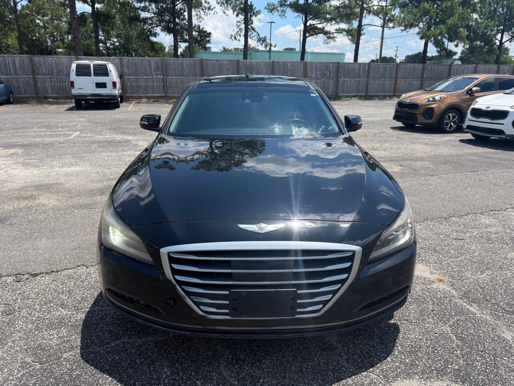 Black 2015 Hyundai Genesis Sedan Rear-Wheel Drive Automatic