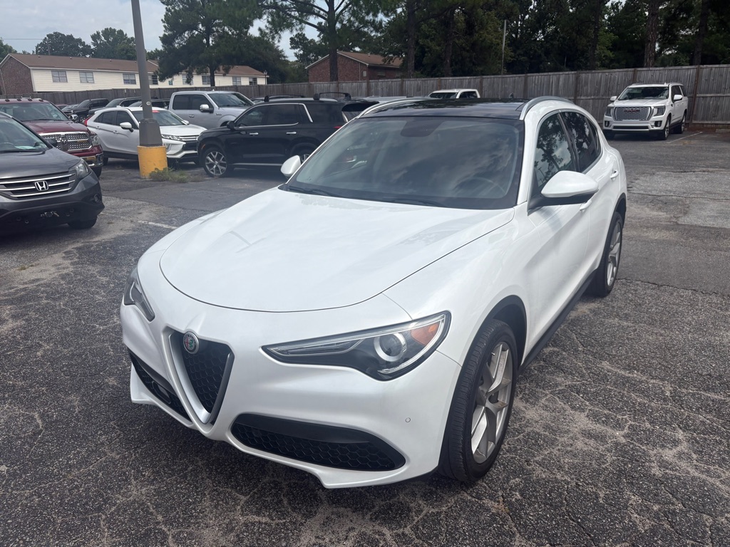 White 2018 Alfa Romeo Stelvio SUV / Crossover All-Wheel Drive Automatic