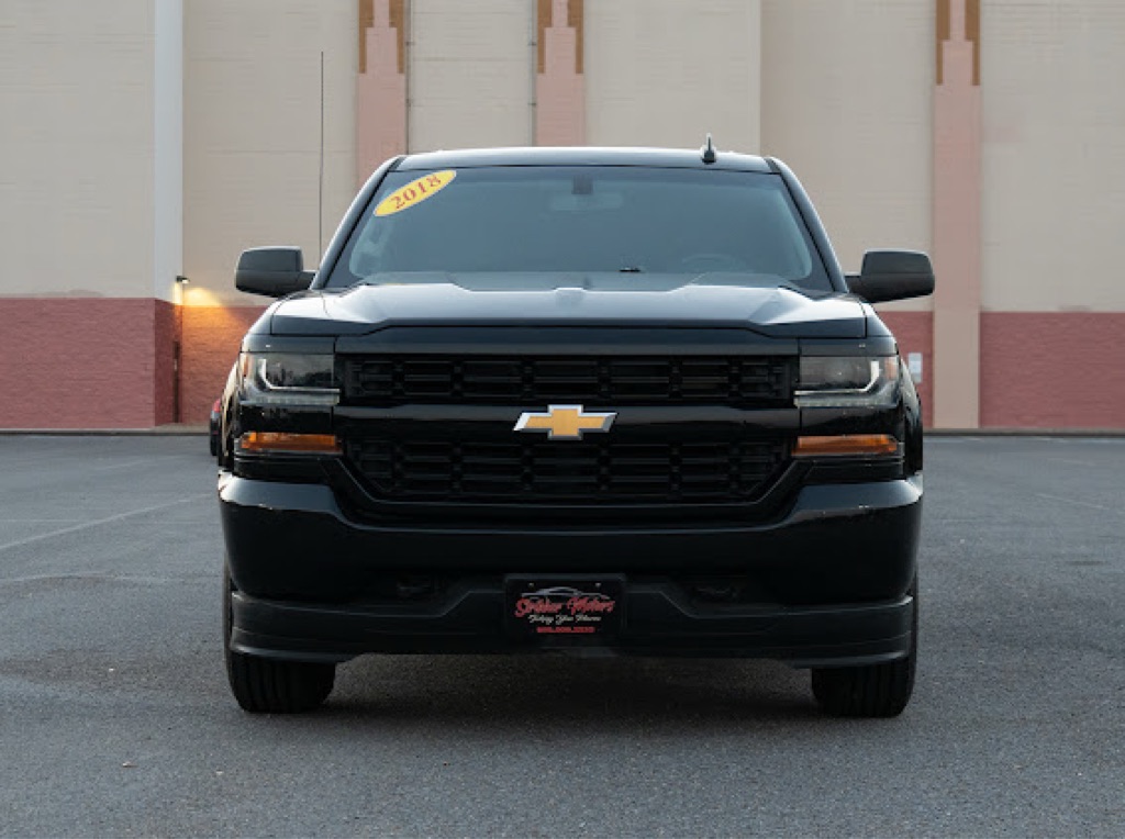 Black 2018 Chevrolet Silverado 1500 Pickup Truck 4X2 Automatic