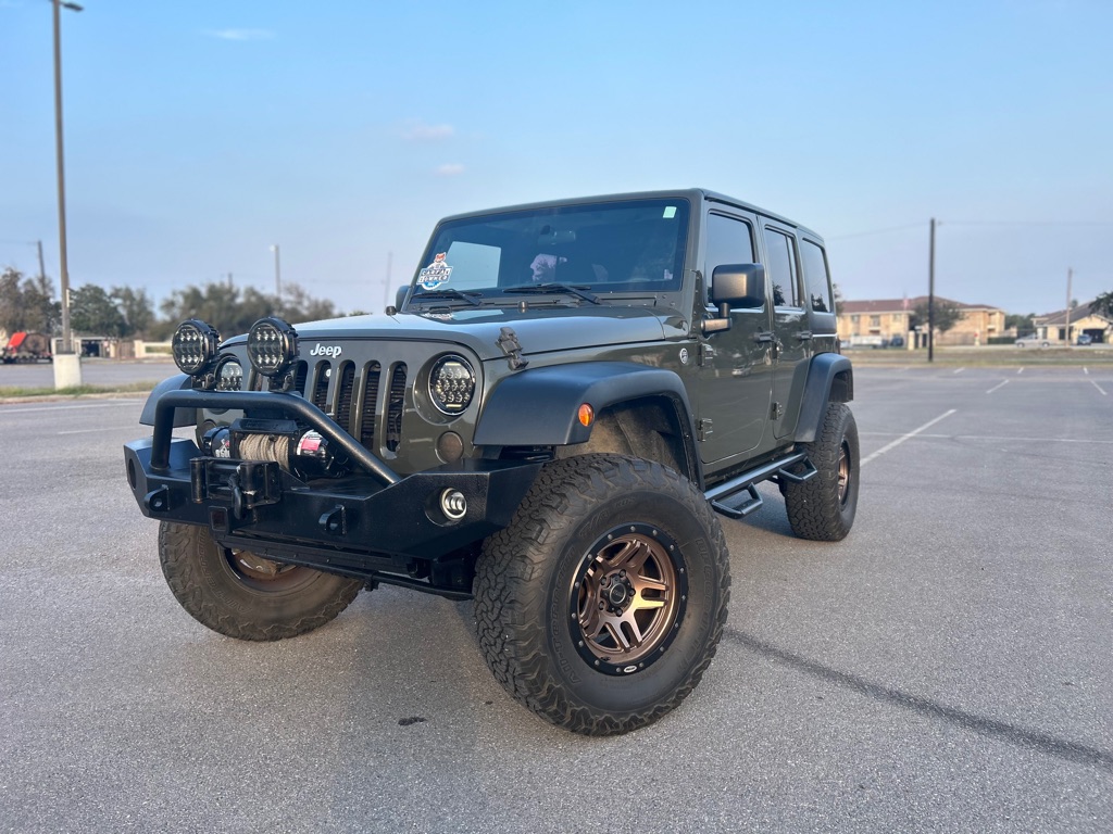 Green 2015 Jeep Wrangler SUV / Crossover Four-Wheel Drive 5-Speed Automatic
