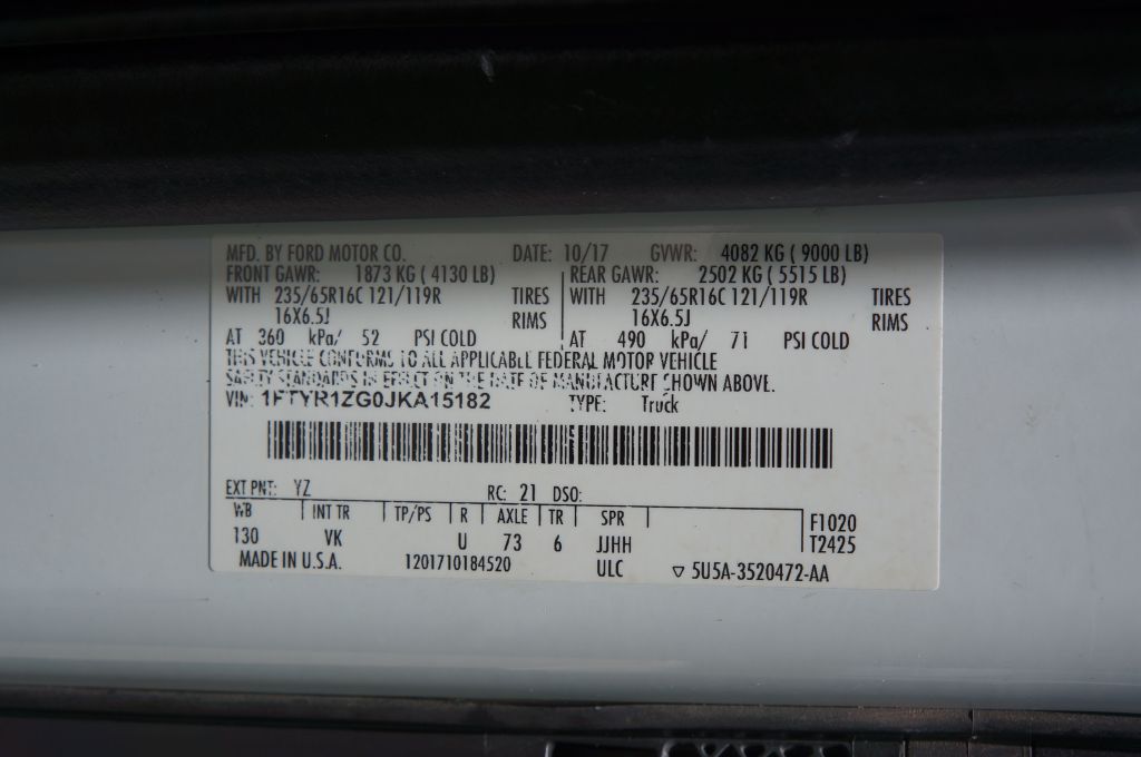 Photo 39 of this FORD TRANSIT T250 LR