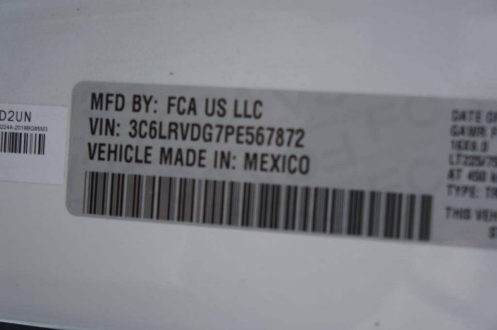 Photo 36 of this RAM PROMASTER HR