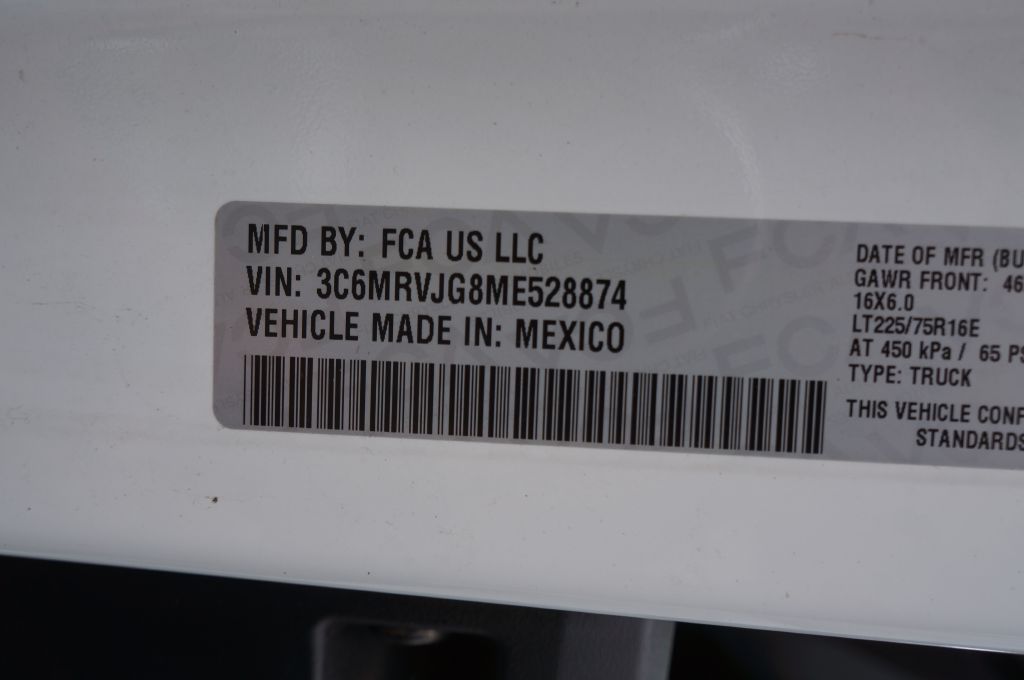 Photo 11 of this RAM PROMASTER HR