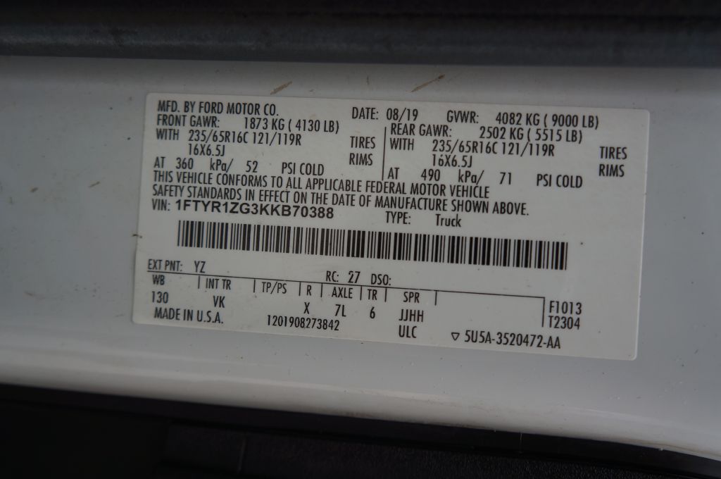 Photo 43 of this FORD TRANSIT T150 LR