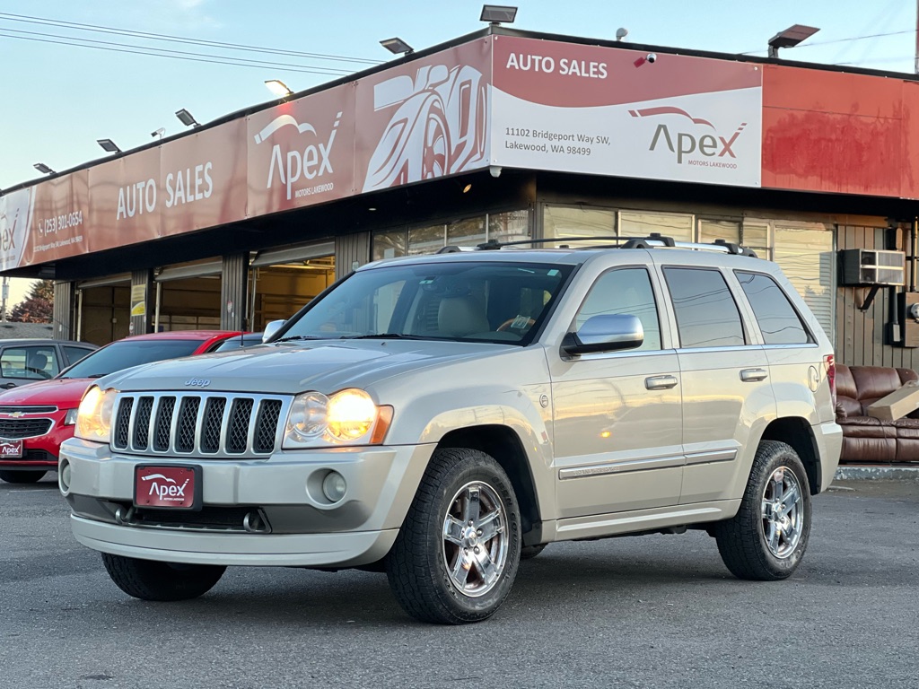 Gray 2006 Jeep Grand Cherokee Overland 4WD SUV / Crossover Four-Wheel Drive Automatic