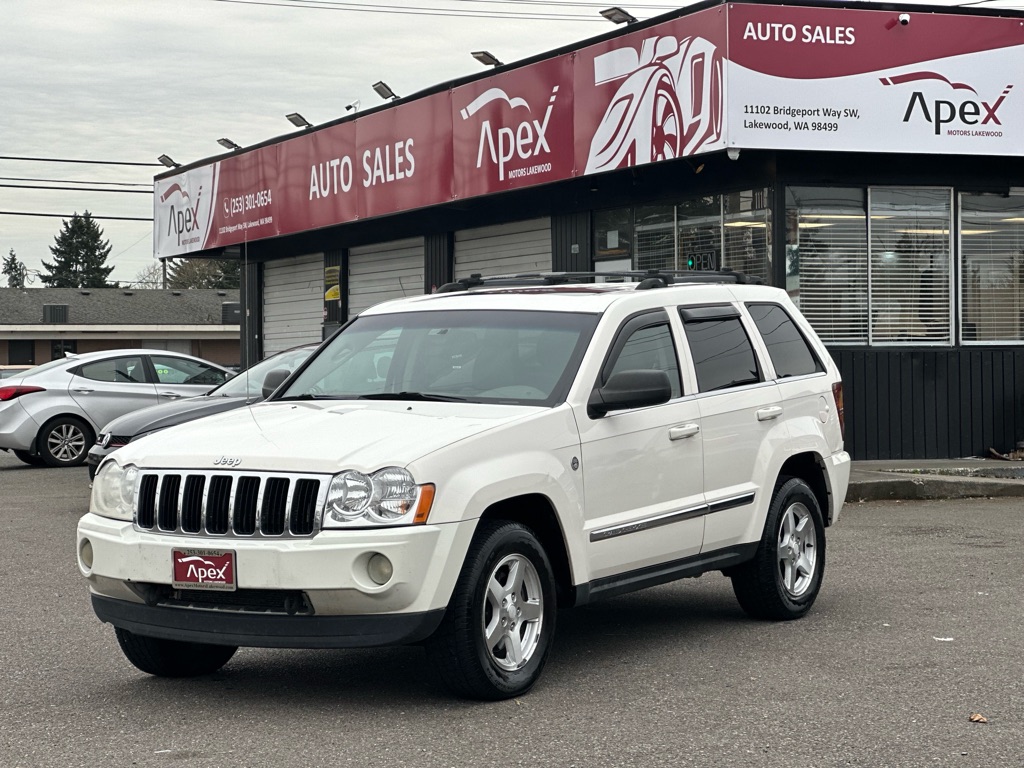 White 2005 Jeep Grand Cherokee Limited 4WD SUV / Crossover Four-Wheel Drive Automatic