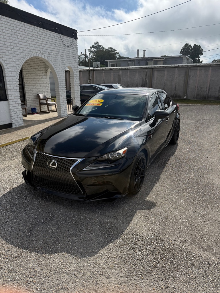 Black 2014 Lexus IS Sedan Rear-Wheel Drive Automatic