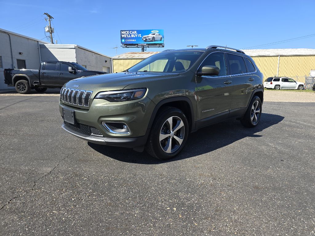 Green 2019 Jeep Cherokee Limited 4WD SUV / Crossover Four-Wheel Drive Automatic