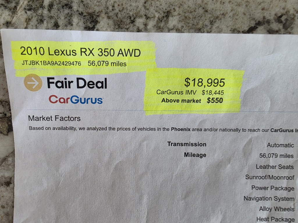 Photo 13 of this LEXUS RX 350