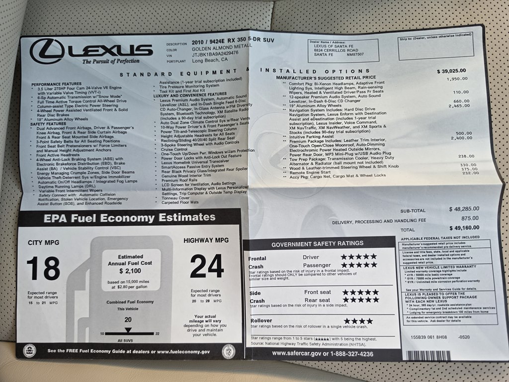 Photo 15 of this LEXUS RX 350