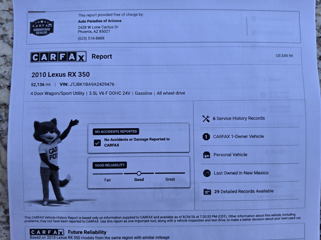 Photo 10 of this LEXUS RX 350