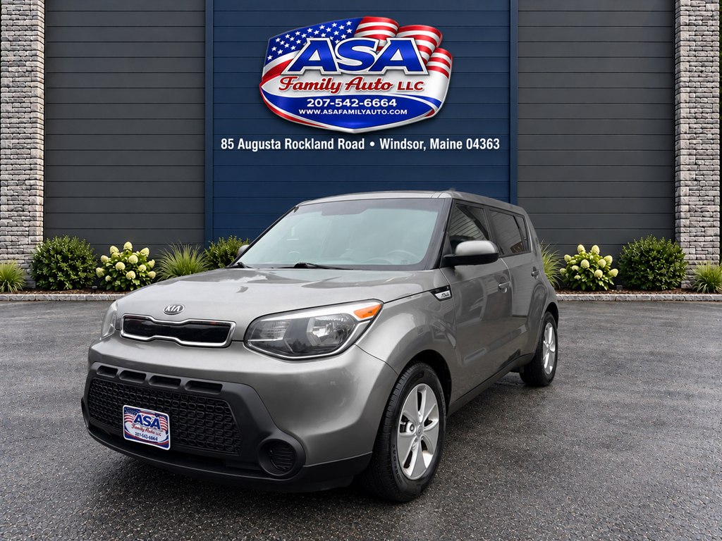 Gray 2015 Kia Soul Wagon Front-Wheel Drive Automatic