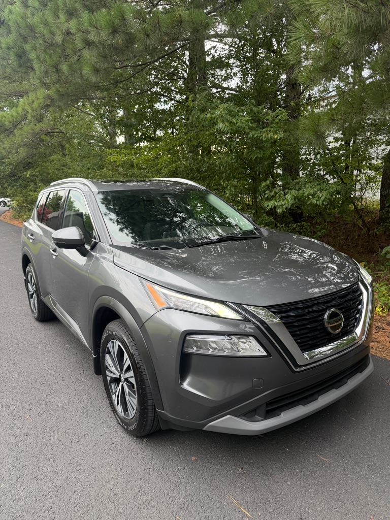 Gray 2021 Nissan Rogue SUV / Crossover Front-Wheel Drive Continuously Variable Transmission