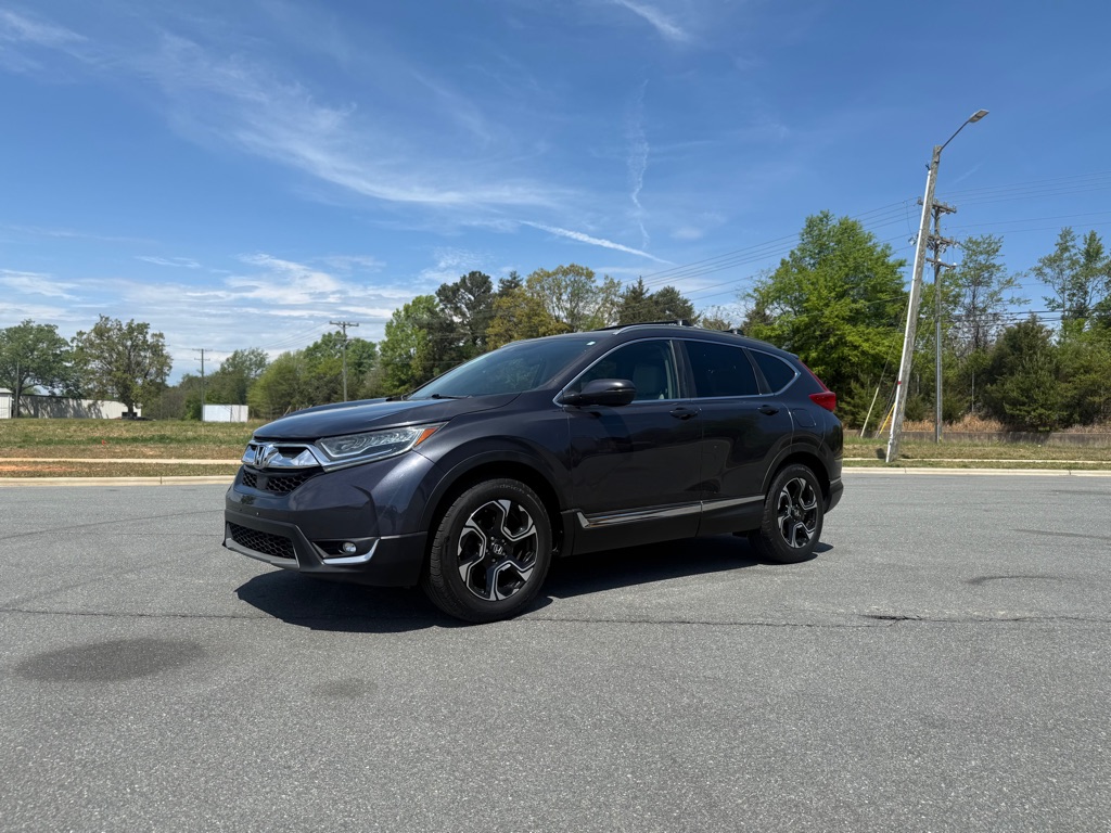 Gray 2018 Honda CR-V Touring AWD SUV / Crossover All-Wheel Drive Continuously Variable Transmission