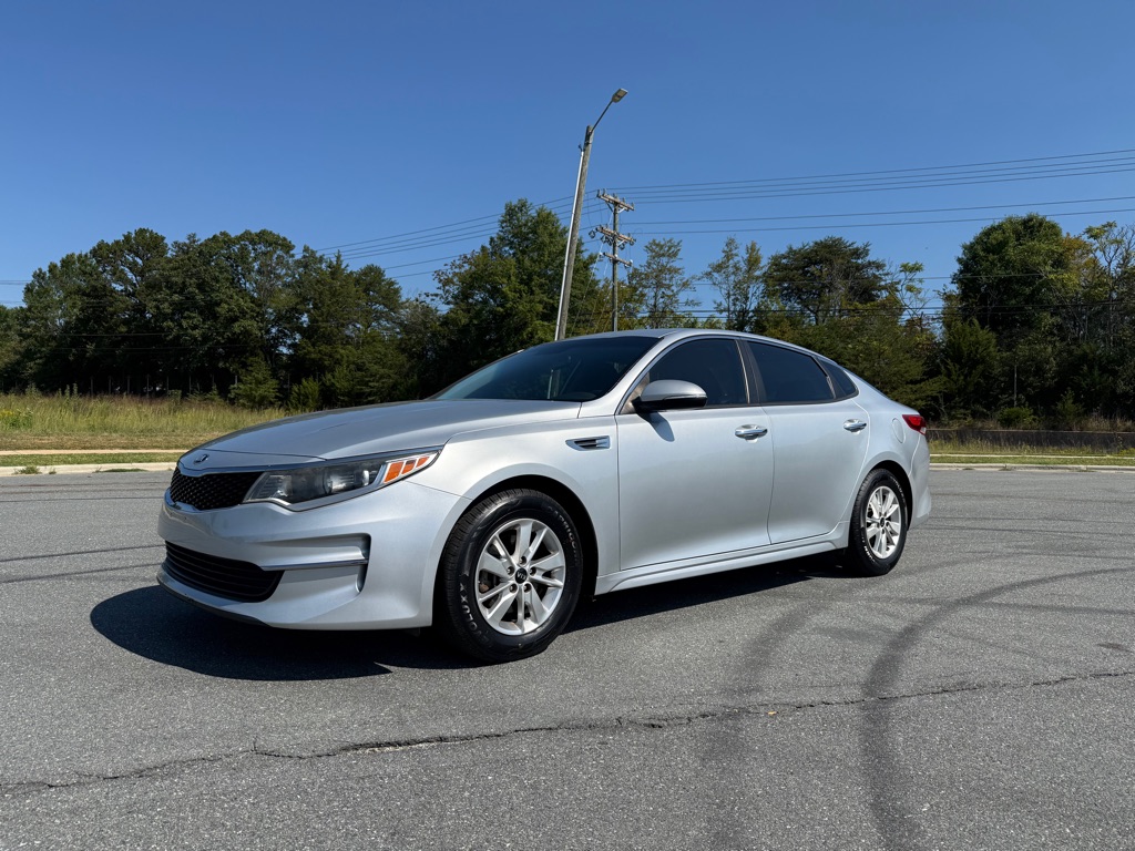 Silver 2018 Kia Optima Sedan Front-Wheel Drive Automatic