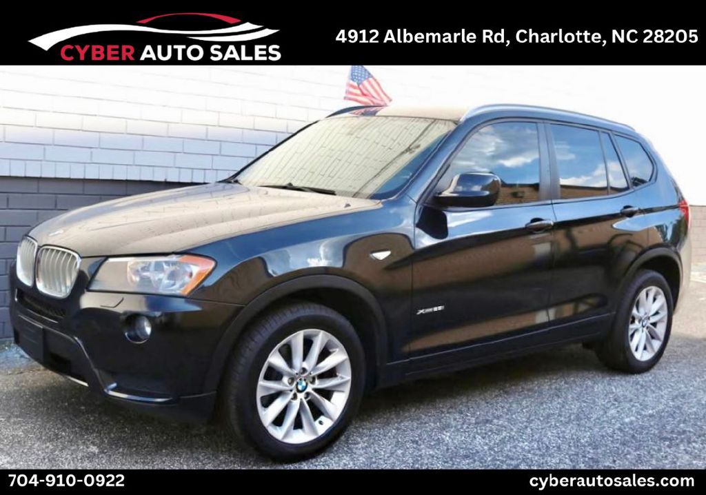 Black 2014 BMW X3 SUV / Crossover All-Wheel Drive Automatic