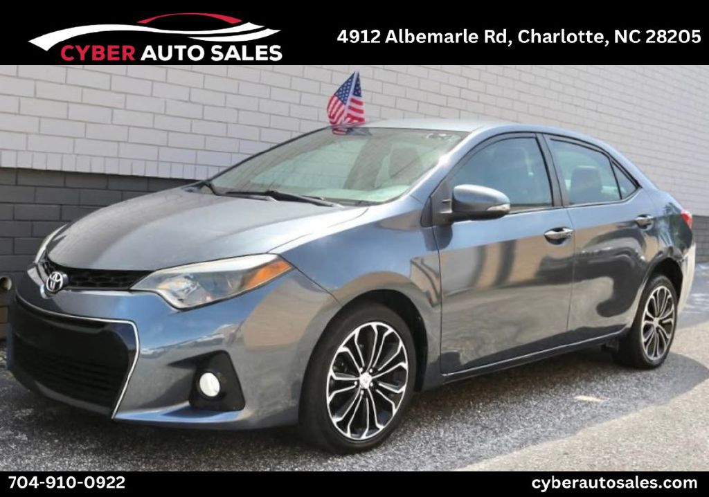 Gray 2014 Toyota Corolla Sedan Front-Wheel Drive Automatic