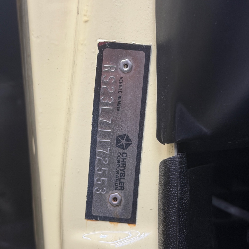 Photo 22 of this PLYMOUTH BELVEDERE
