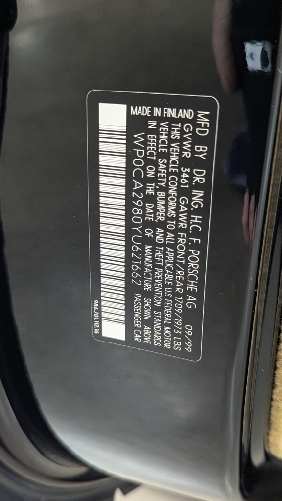 Photo 23 of this PORSCHE BOXSTER