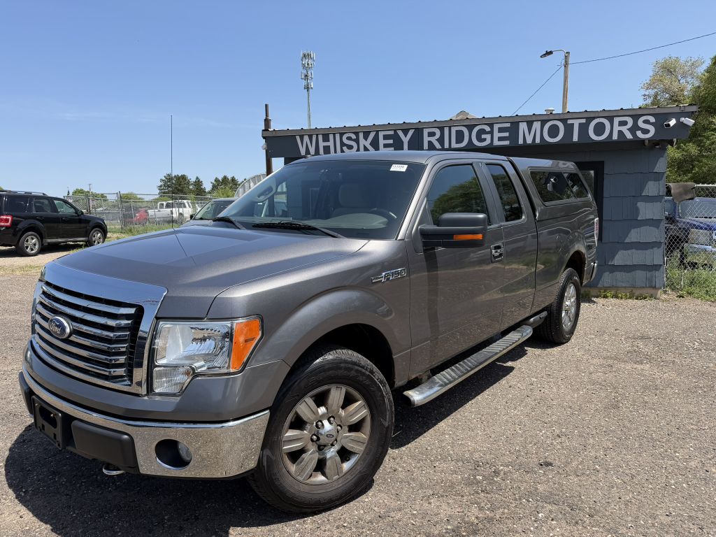 Gray 2010 Ford F-150 XL SuperCab 4WD Pickup Truck Four-Wheel Drive Automatic