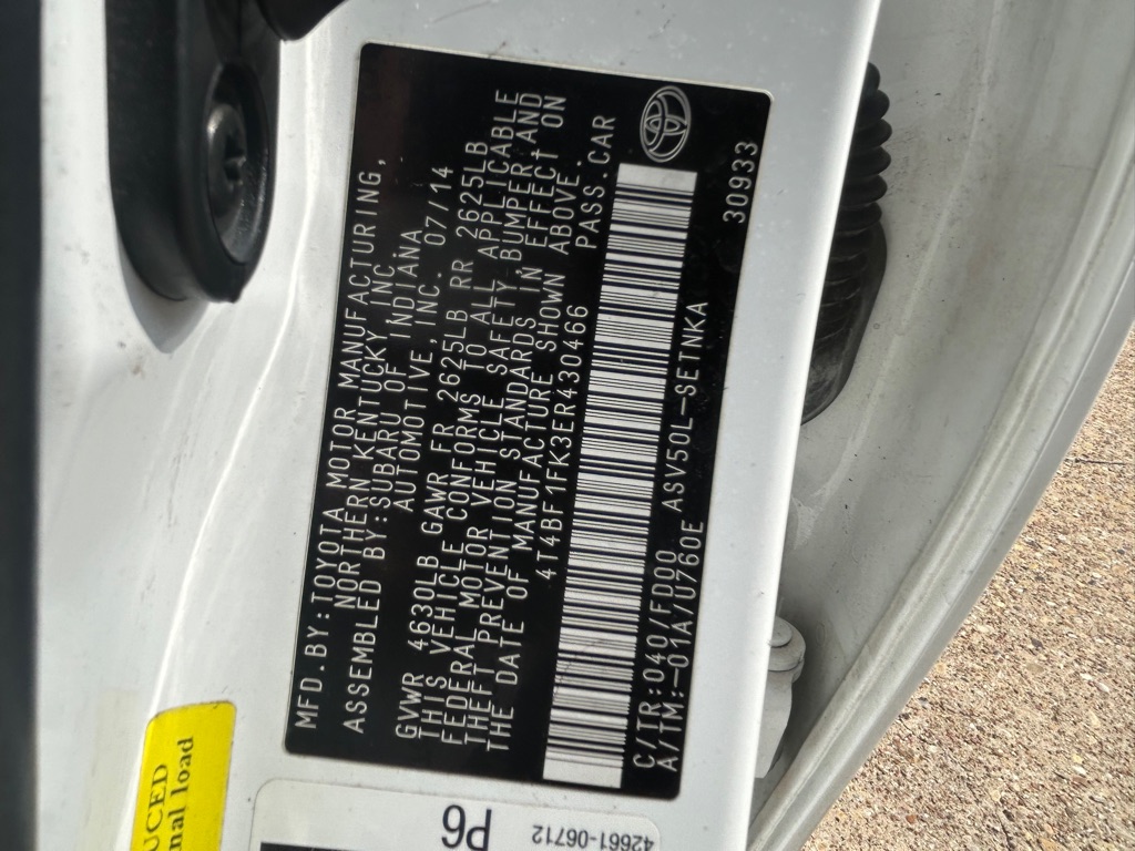 Photo 31 of this TOYOTA CAMRY