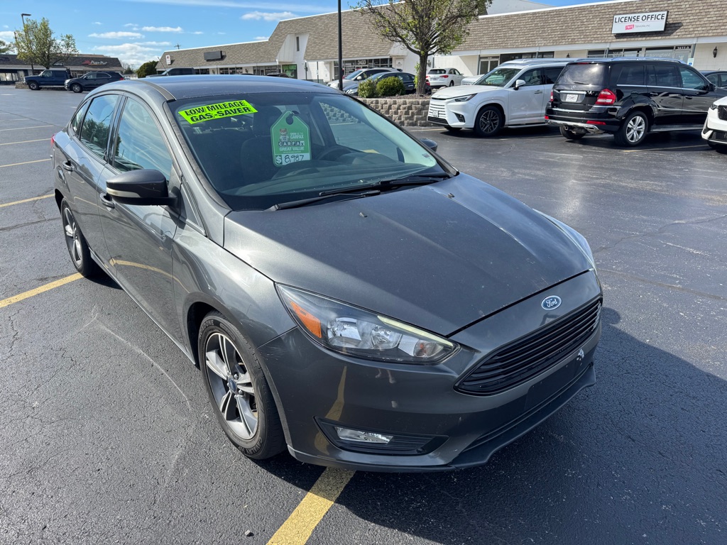Gray 2017 Ford Focus SE Sedan Front-Wheel Drive Automatic
