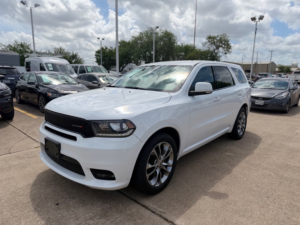 White 2019 Dodge Durango GT RWD SUV / Crossover Rear-Wheel Drive Automatic