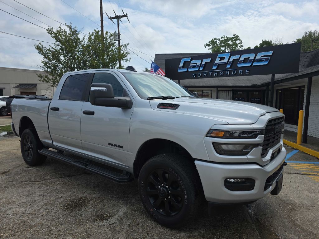 Silver 2026 RAM 2500 Pickup Truck Four-Wheel Drive Automatic